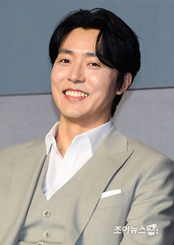 배우 이무생이 19일 오전 서울 강남구 역삼동 조선 팰리스 서울 강남에서 열린 쿠팡플레이 시리즈 '하이드' 제작발표회에 참석하고 있다. [사진=정소희 기자]