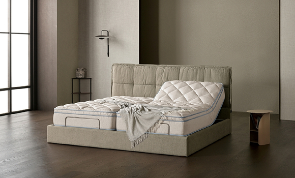 프리미엄 비건 매트리스 N32는 트윈슈퍼싱글(TSS) 프레임 '마르피'를 출시했다. [사진=시몬스]