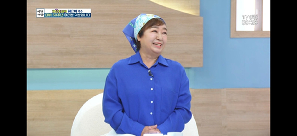 가수 혜은이가 '아침마당'에 출연했다. [사진=KBS ]