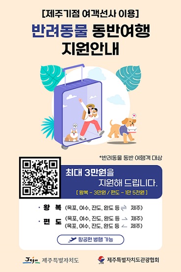 뱃길특화관광객 지원사업 [사진=제주도]