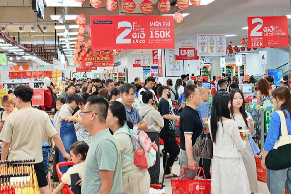 롯데마트 다낭점 매장 전경. [사진=롯데마트]