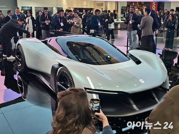 삼성전자 MWC 2026 전시관 모습. [사진=안세준 기자]
