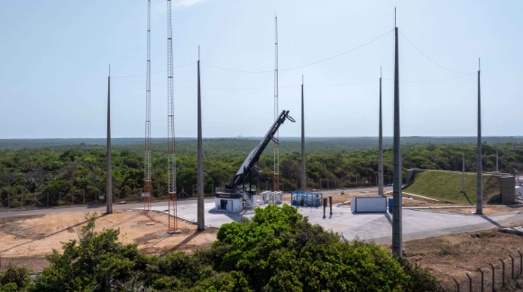 ‘한빛-나노’ 발사체가 우리나라 시간으로 23일 브라질 알칸타라 우주센터(Alcântara Launch Center)에서 발사된다. [사진=이노스페이스]