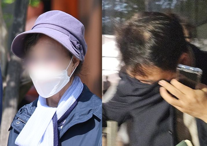 김건희 여사 모친 최은순씨(왼쪽)와 친오빠 김진우씨 [사진=연합뉴스]