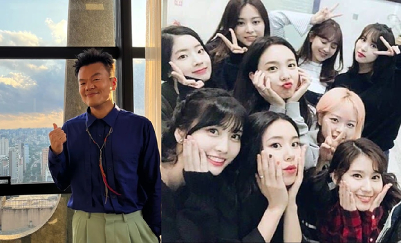 박진영 트와이스 [사진=박진영 인스타그램]