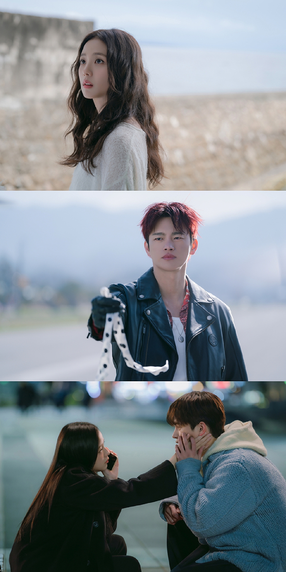 서강준, 이수혁, 김성철이 넷플릭스 시리즈 '월간남친'에서 지수와 연기 호흡을 맞추고 있다. [사진=넷플릭스]