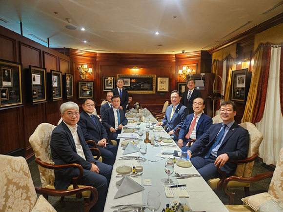 해운협회, 국회 농해수위 위원장과 간담회 개최 [사진=한국해운협회]