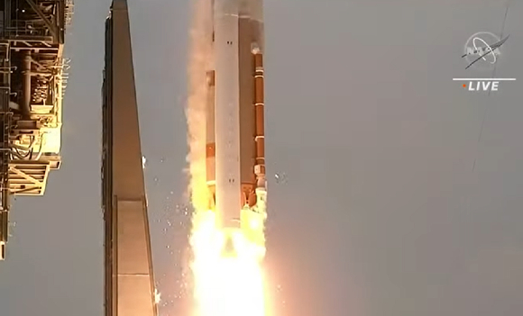 보잉의 유인우주선 ‘스타라이너’가 19일 오후 6시54분(현지시각) 발사에 성공했다. [사진=NASA/보잉]