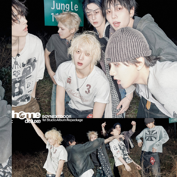 보이넥스트도어 정규 1집 리패키지 &lsquo;HOME: DELUXE&rsquo;커버 이미지 [사진= KOZ 엔터테인먼트]
