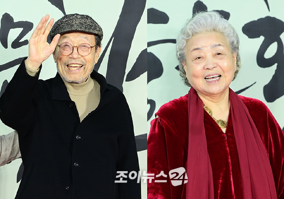 신구 강부자가 '제15회 대한민국 대중문화예술상'에서 은관문화훈장을 받았다 [사진=정소희 기자]