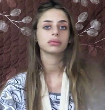 하마스가 텔레그렘을 통해 공개한 미아 심의 영상 [사진=하마스 미디어 캡쳐]