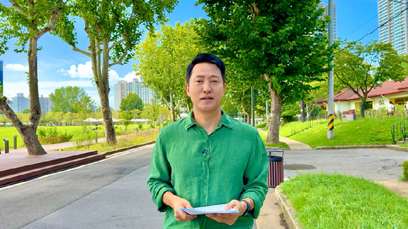 오세훈 서울시장이 '일타시장-용산공원 편'에 출연해 발언하고 있다. [사진=서울시]