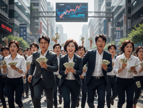 주식 투자자 이미지. [사진=제미나이 AI 생성 이미지]