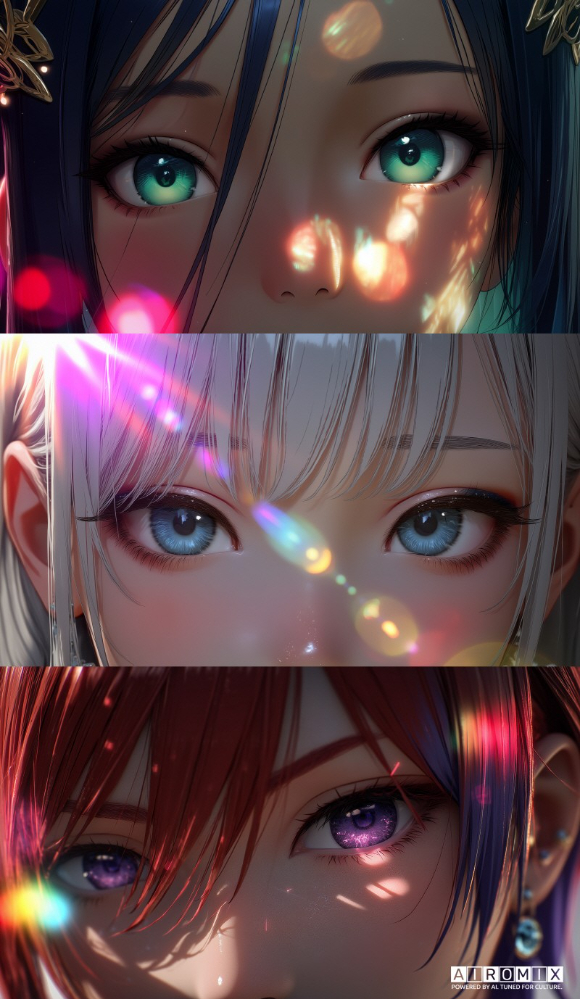 류기덕 아이로믹스 대표와 그가 제작 중인 버추얼 아이돌 이미지. [사진=문영수 기자]