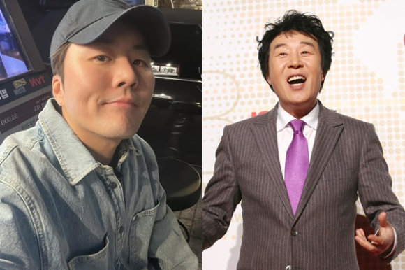 7일 국민 트로트 가수 송대관(오른쪽)이 별세한 가운데 송대관의 절친 가수 태진아의 아들 이루가 SNS로 고인을 추모했다. [사진=이루 인스타그램, 아이뉴스24DB]