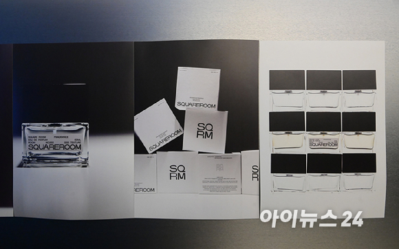 31일 서울 성동구 성수동 케이팝아케이드에서 향으로 공간을 만드는 프래그런스 브랜드 '스퀘어룸(SQUAREROOM)' 신제품 론칭 행사가 열렸다. 김희수 스퀘어룸 대표가 제품 소개를 하고 있다. [사진=정소희 기자]