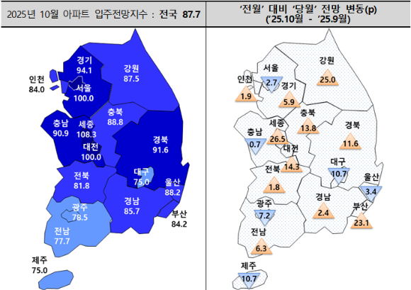 서울 남산에서 바라본 시내 아파트 단지 모습. [사진=연합뉴스]
