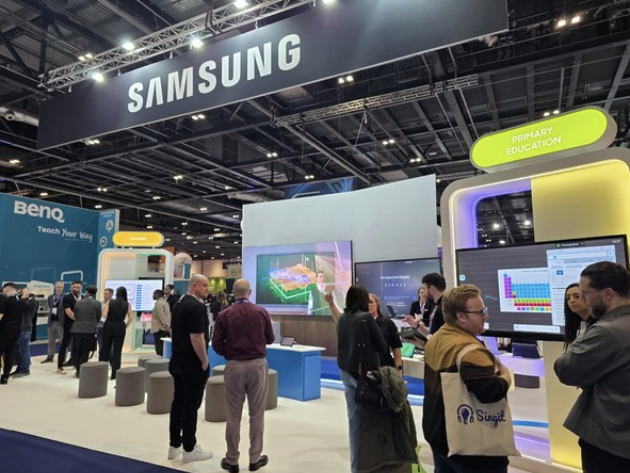 삼성전자가 지난 21일부터 23일(현지시간)까지 영국 런던 엑셀 전시관(ExCeL London)에서 열린 유럽 최대 교육 기술 전시회 'Bett 2026'에 참가해 인공지능(AI) 기반 제품과 교육 환경 솔루션을 공개했다. [사진=삼성전자]