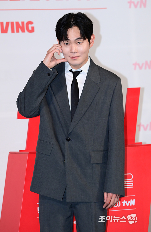 배우 류경수가 21일 오후 서울 영등포구 CGV 영등포에서 열린 tvN '미지의 서울' 제작발표회에서 참석하고 있다. [사진=정소희 기자]