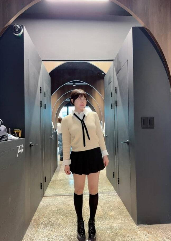 서인영, 10kg 쪘다더니 여전히 날씬...스타일도 확 바뀌었네 &apos;러블리&apos;