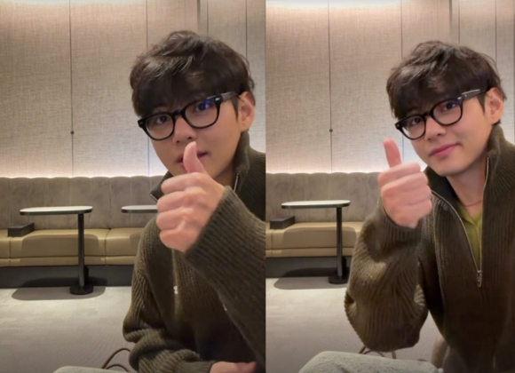 BTS 뷔 [사진=뷔 SNS]