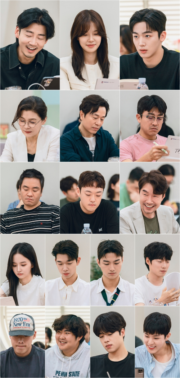 '트라이' 대본 리딩 현장 이미지 갈무리 [사진=SBS]