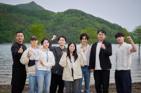 배우 김혜윤, 이종원, 김준한, 김영성, 오동민, 윤재찬, 장다아가 '살목지'(가제) 촬영에 돌입했다. [사진=㈜쇼박스]
