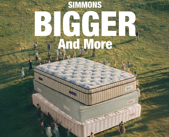 시몬스는 수면의 질을 높이려는 소비자들의 니즈를 반영한 '비거 앤 모어' 프로모션을 전개한다. [사진=시몬스]