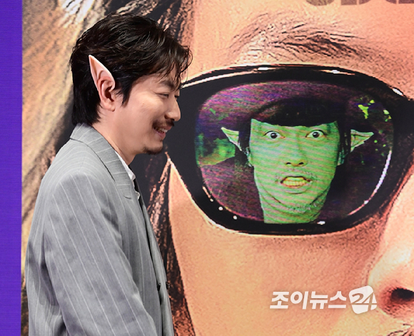 배우 이동휘가 13일 오후 서울 삼성동 메가박스 코엑스에서 열린 영화 '메소드 연기'(감독 이기혁) 언론시사회에 참석하고 있다. [사진=정소희 기자]