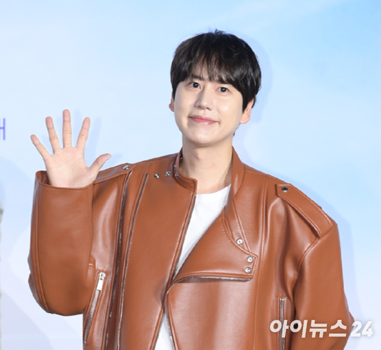 슈퍼주니어 규현이 6일 오전 서울 용산구 용산 CGV에서 열린 넷플릭스 청춘 리얼리티 예능 '19/20'(열아홉스물) 제작발표회에 참석하고 있다. [사진=정소희 기자]
