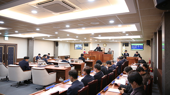 장수군의회 본회의장  [사진=장수군의회 ]