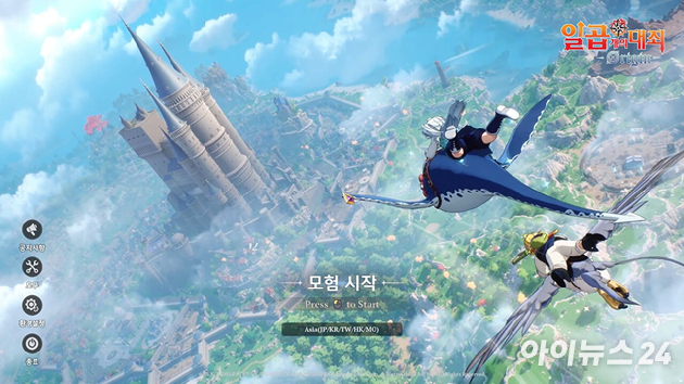 넷마블 '일곱 개의 대죄: 오리진' 게임 플레이 화면. [사진=박정민 기자]