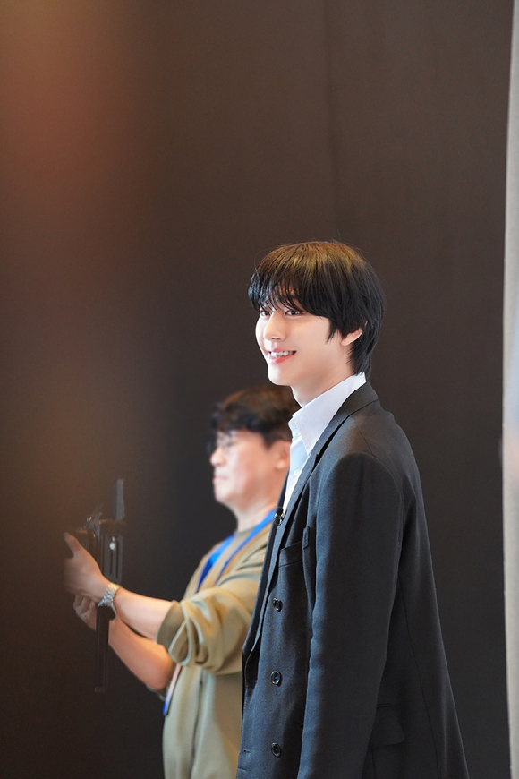 배우 안효섭이 '삼성 더 퍼스트룩 2026(The First Look 2026)' 프레스 콘퍼런스에 참석했다. [사진=더프레젠트컴퍼니]