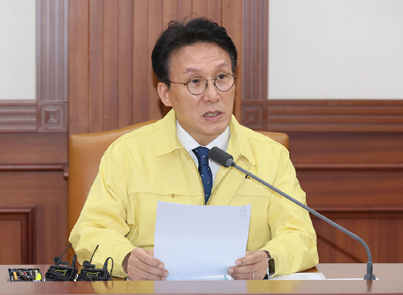 김민석 국무총리가 20일 서울 종로구 정부서울청사에서 열린 국가테러대책위원회에서 발언하고 있다. 2026.1.20 [사진=연합뉴스]