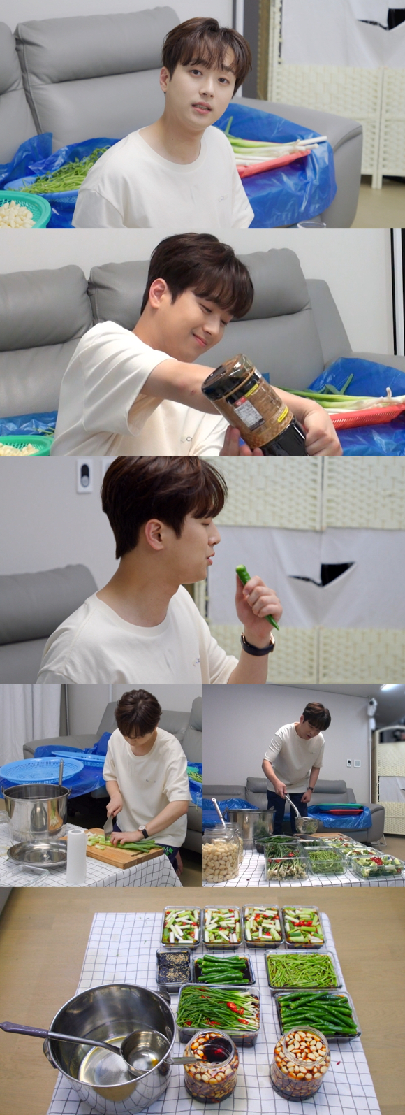 가수 이찬원이 '신상출시 편스토랑'에서 장아찌 6종을 선보인다. [사진=KBS]