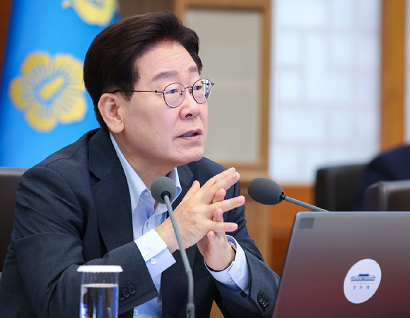 이재명 대통령이 4일 청와대에서 열린 국무회의에서 발언하고 있다. 2026.8.4 [청와대통신사진기자단] [사진=연합뉴스]