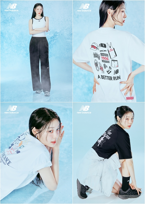 뉴발란스 프로즌 캠페인 화보. [사진=이랜드월드]