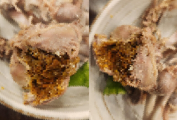 한 누리꾼이 삼계탕에 닭똥이 들어 있었다고 밝혔다. [사진=보배드림 캡처]