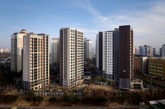 '왕길역 아테라' 전경. [사진=금호건설]