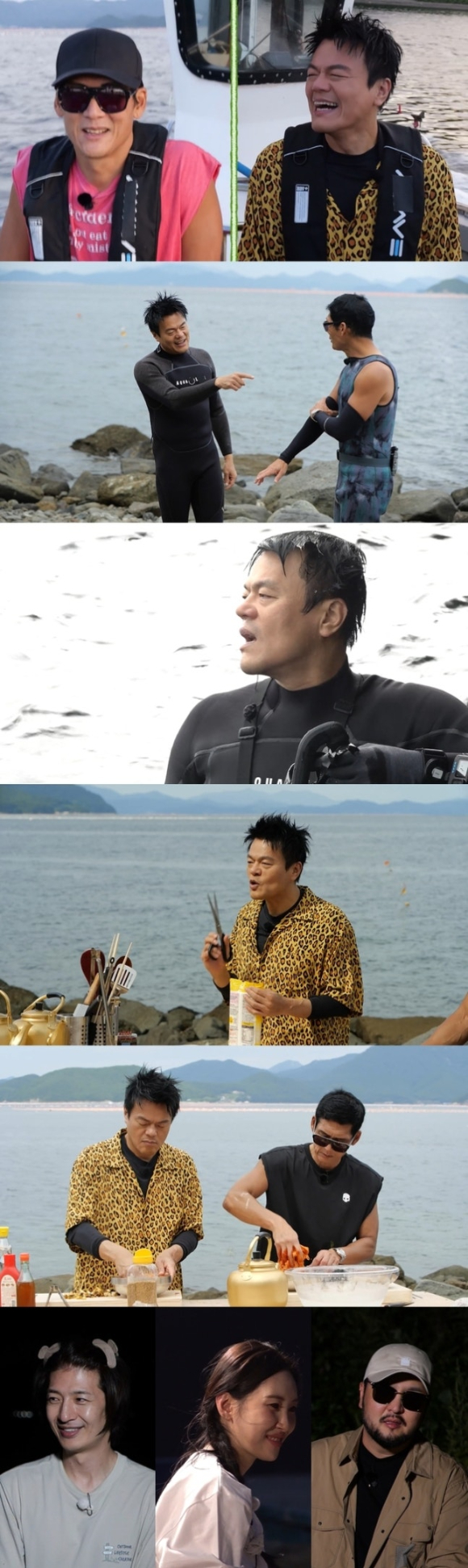 '푹다행' 박진영, 생애 첫 무인도 상륙⋯"요리 한 번도 안해봤다"