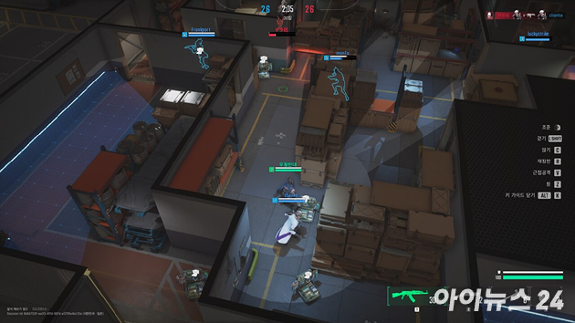 크래프톤 '펍지: 블라인드스팟' 얼리 액세스 버전 스크린샷. [사진=박정민 기자]