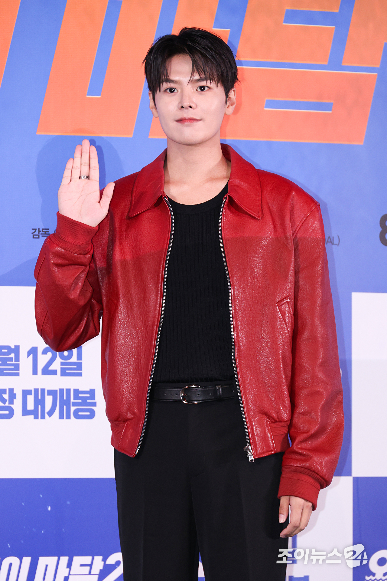 배우 려운이 27일 오후 서울 용산구 CGV 용산아이파크몰점에서 진행된 영화 '오케이 마담2'(감독 이철하) 언론시사회에 참석해 포즈를 취하고 있다. [사진=문수지 기자]