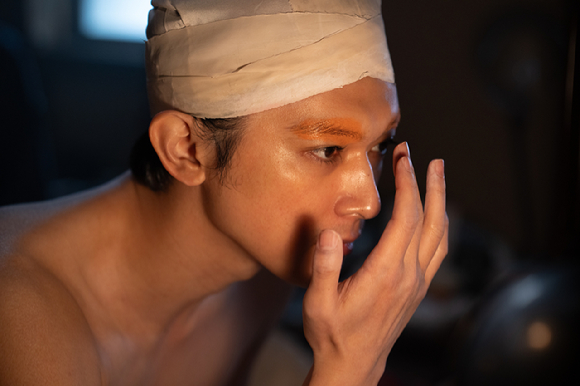 배우 요시자와 료가 영화 '국보'에서 열연하고 있다. [사진=NEW]