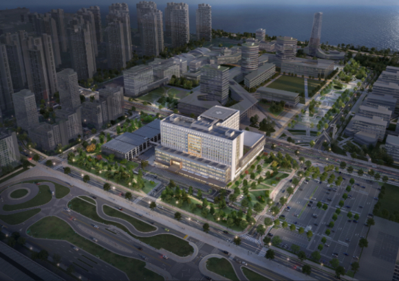 (가칭)시흥배곧서울대학교병원 조감도 [사진=시흥시]