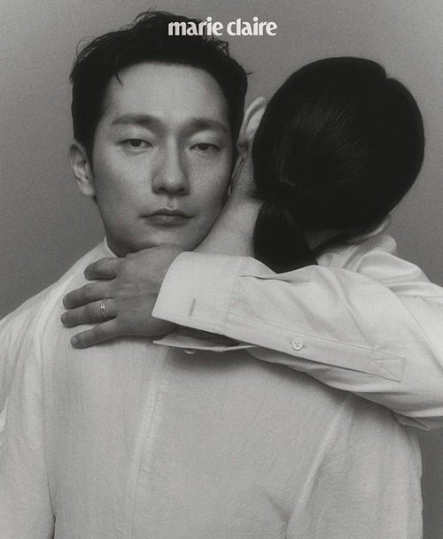손석구 김지원이 화보 촬영을 진행했다. [사진=마리끌레르 인스타그램]