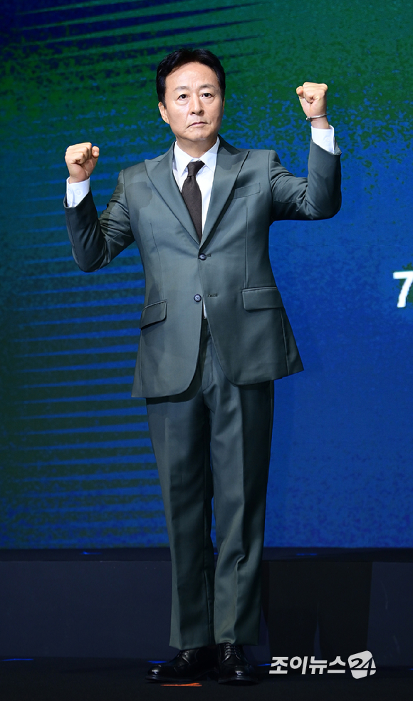  촌뜨기들' 제작발표회에 참석하고 있다. [사진=정소희 기자]
