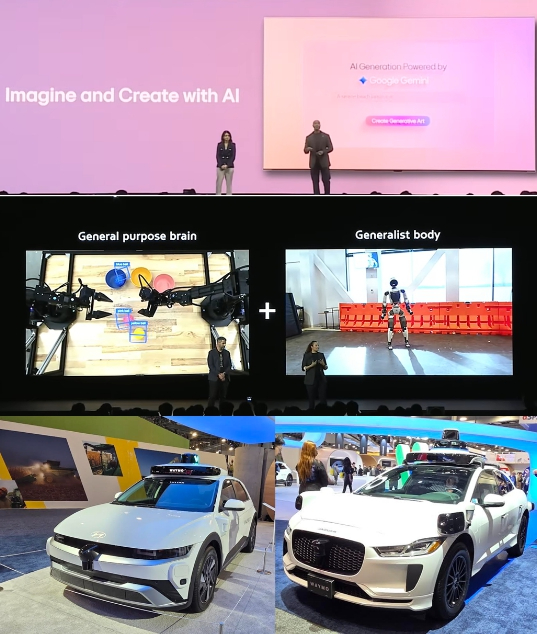 미국 빅테크 기업들의 AI 프로세서, 피지컬AI, LLM 및 멀티모달 경쟁. [사진=정구민 국민대 교수]