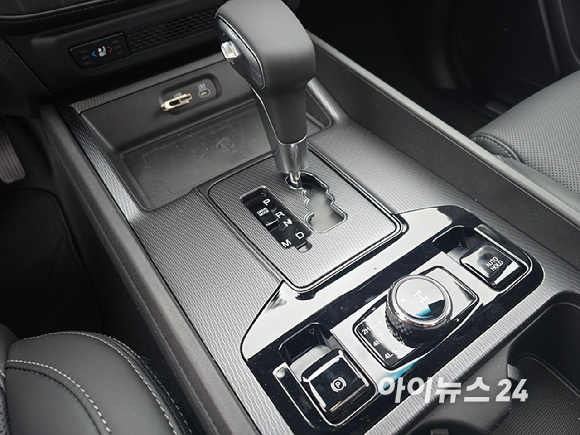 KGM 신형 '무쏘' 가솔린 모델. [사진=김종성 기자]