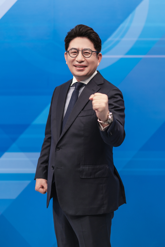 박종진 IHQ 총괄사장이 OTT '바바요' 론칭 기자간담회를 열었다. [사진=IHQ]