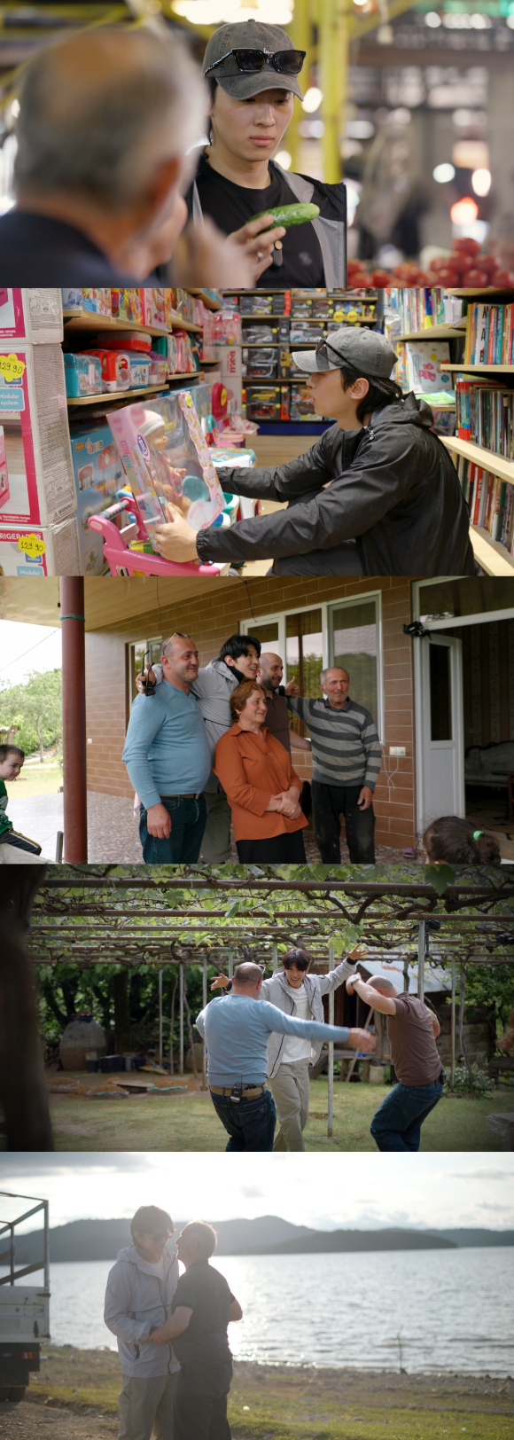 '가브리엘' 덱스가 조지아 가족과 특별한 엔딩을 맞이한다. [사진=JTBC]